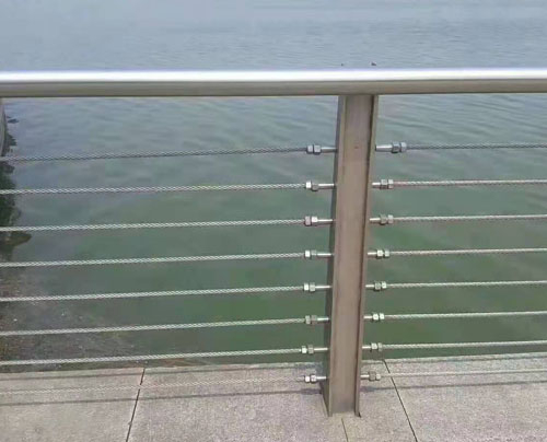 橋梁護欄 不銹鋼復合管人行道隔離護欄